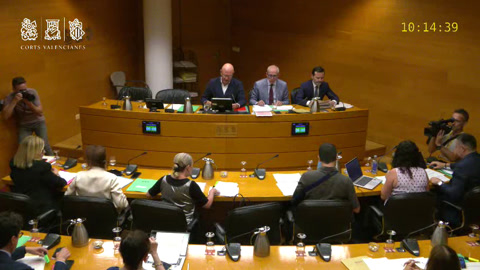 Reunió 24-1 Comissió d'Economia, Pressupostos i Hisenda