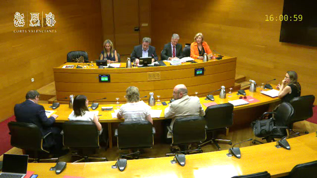Reunió 15 Comissió de Justícia, Governació i Administració Local